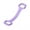 Purple, variant on Figure 8 Resistance Band Figure 8 Fitness Resistance Band with Anti-slip Handle for Men Women Portable Arm Shoulder Stretch Strength Training Toning