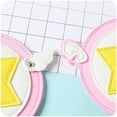 thumbnail image 4 of Portatarjetas con accesorios de varita mágica bidimensional, portatarjetas con alas, portatarjetas para niña, lindo palo de hada, portatarjetas de autobús, portatarjetas, 4 of 6