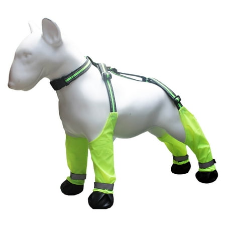Dog Paw Boot Leggings  1 pc Suspender Boots for Dogs  Portable Dog Boots Anti-Slip Dog Shoes with Rugged Rubber Sole  3 Sizes