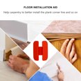 thumbnail image 3 of OUNONA Red ABS Plastic Bullnose Corner Trim Gauge for Accurate Drywall Corner Layout and Precise Measurement Tool, 3 of 6