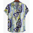 thumbnail image 1 of Chemise de Plage Décontractée à Manches Courtes Hawaïenne pour Hommes Été, 1 of 5