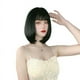 thumbnail image 4 of Peluca de mujer de pelo corto estilo coreano con flequillo al aire, peluca de cara esponjosa y cabeza bobo, 4 of 4