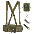 thumbnail image 1 of Cinturón táctico de combate MOLLE, resistente, para uso militar, caza y guerra, 1 of 7