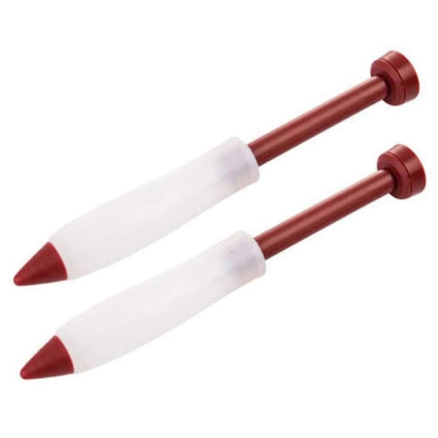 Bolígrafo De Escritura De Silicona, 2 Uds., Pastel, Galleta, Crema, Pastelería, Chocolate, Bolígrafo Para Decorar, Accesorio Para Tarta Diy Inevent HA034577-00