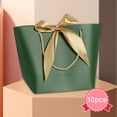 thumbnail image 4 of Bolsa de regalo de 10 piezas Bolsas de mercancía con asas Caja de regalo Bolsas de embalaje Durable Verde S Yuyangstore Bolsas de papel, 4 of 8