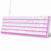 68Keys Mechanical Keyboard Double Shot Hot-Swappable Clicky Switches Backlits