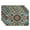 Blue, variant on MIZHONA Boho Mandala Placemats Set of 4,Bohemain Linen Table Mats for Table Decorations 12x18 in
