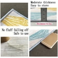 thumbnail image 2 of Large Boho Area Rug,Hallway Runner Rug,Crystal Velvet Large Non Slip Rugs,Soft Vintage Floor Carpet,Low Pile Thin Floral Rug,for Indoor Living Room Office Farmhouse(Size:47 * 71in/4 * 5.9ft,Color:S), 2 of 7