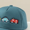 thumbnail image 5 of Zanarzt Toddler Boy Hat Car Trucker Hat Baseball Cap Boys Girls Embroidered Baseball Cap Cartoon Childrens Hat Light Blue,3-8 Years, 5 of 7