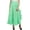 Light Green, variant on Phagun Women's Cotton Ruffled Self Belt Solid Magic Wrap Hippie Skirt-Maroon