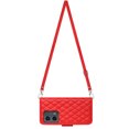thumbnail image 3 of for Motorola Moto G 5G 2023 Wallet Case, Elegant Card Holder Cash Slot PU Leather Kickstand Shoulder Strap Shockproof Protective Flip Women Girls Case Cover for Moto G 5G 2023, Red, 3 of 6