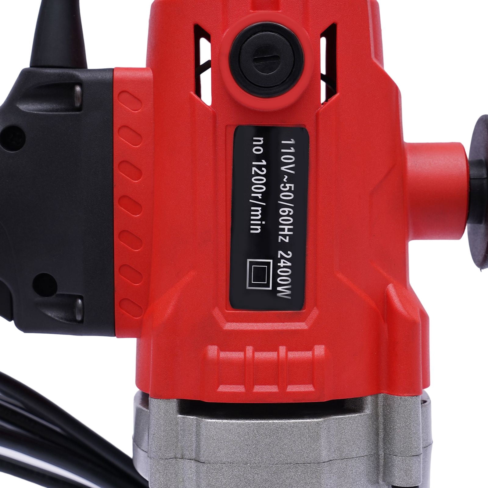 Wuzstar Electric Concrete Mud Mixer Corded Mixing Drill Machine Drill Mixer Set with Spade Handle 2400W