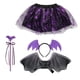 thumbnail image 2 of Conjunto de cosplay de murciélago para niños, lindos atuendos para vestirse, maquillaje decorativo para temas temáticos Altura menor a 100cm, 2 of 9