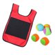 thumbnail image 1 of Vogacara Chaleco Sticky Ball Toy Juguetes de desarrollo Juego educativo Props Kindergarten Interactivo Padre-hijo Dodgeball Juguetes Juguetes No.1, 1 of 6