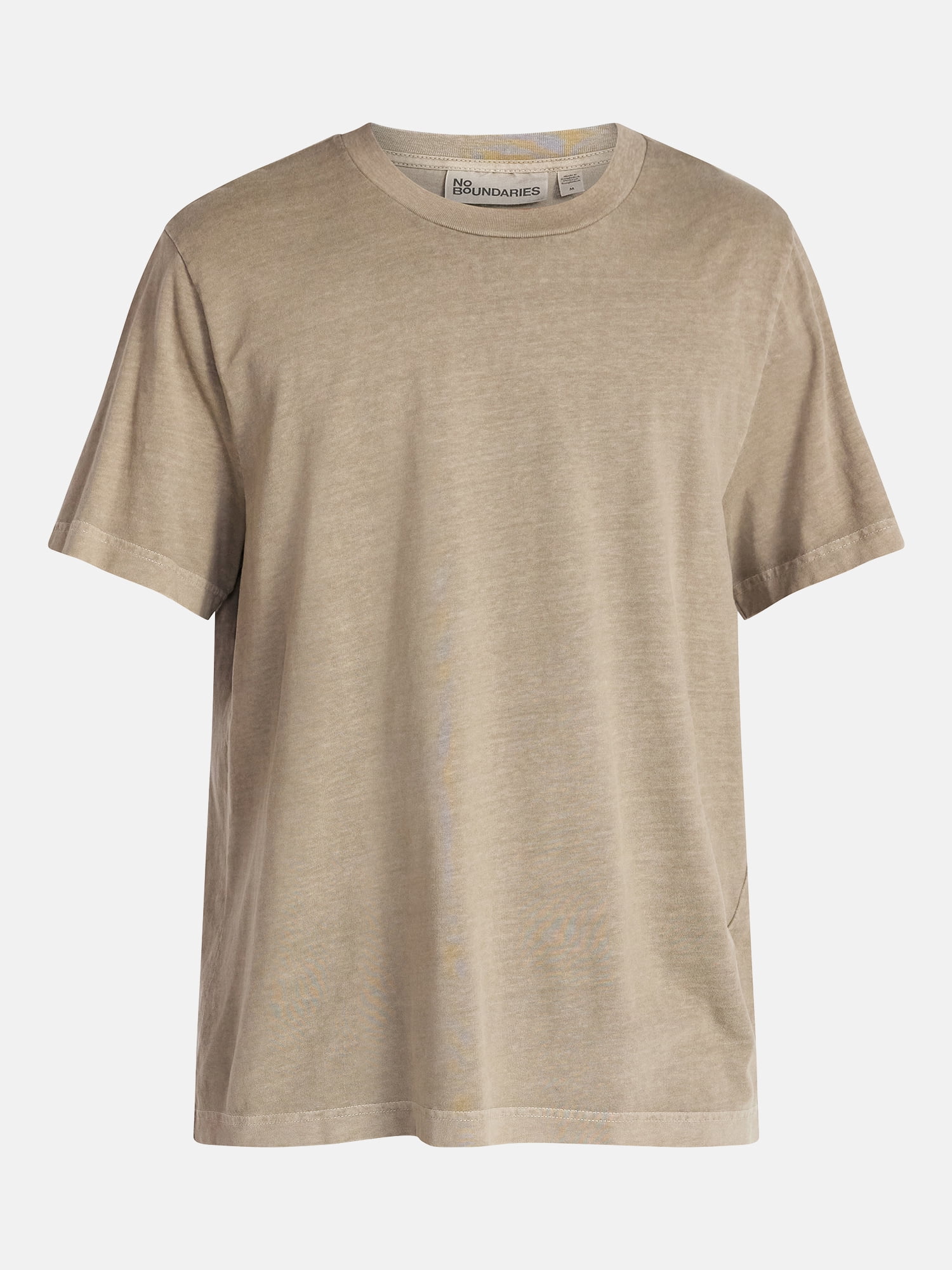 No Boundaries Standard Fit Cotton Tee with Short Sleeves, Men's and Big Men's XS-5XL