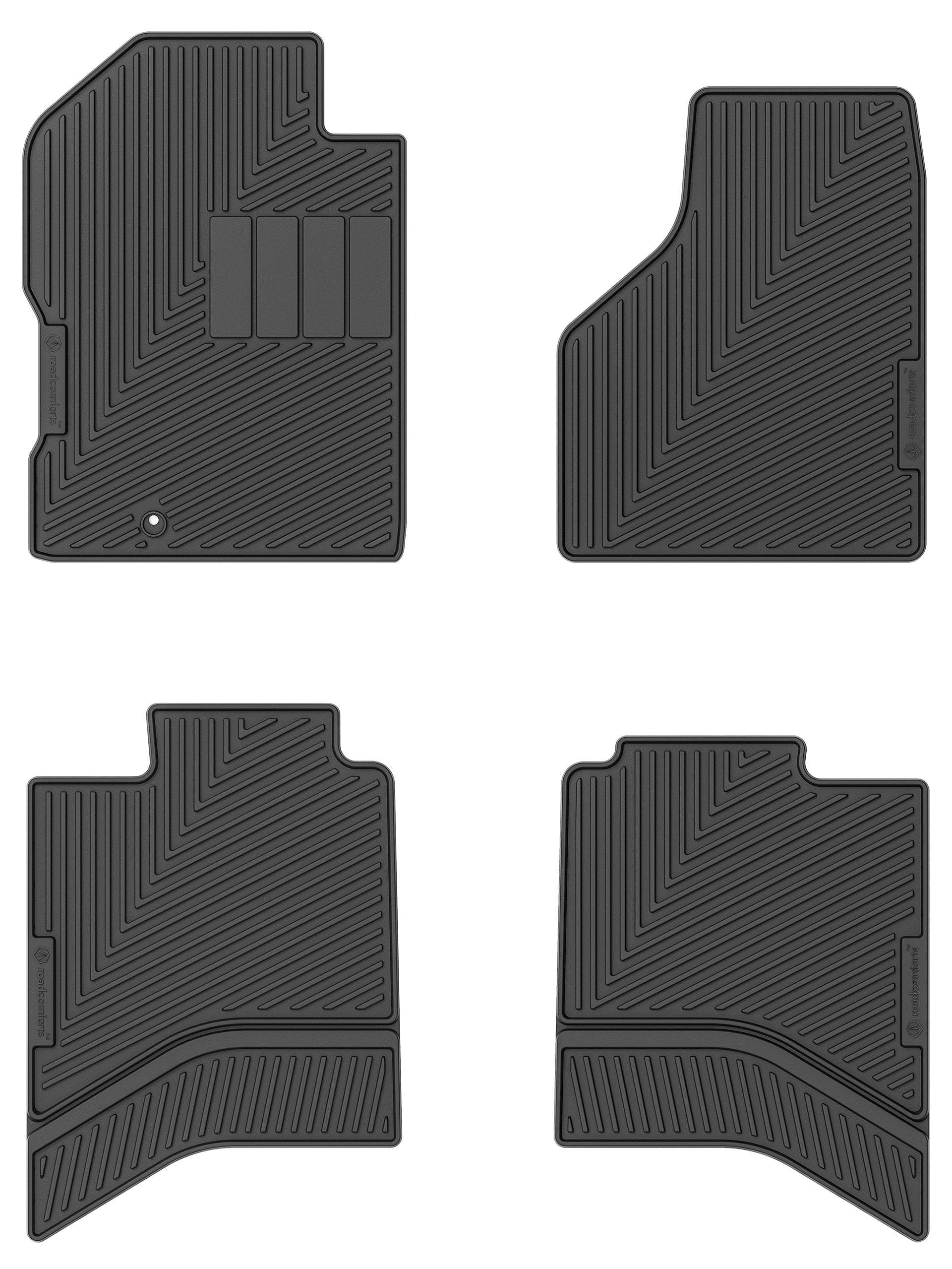 Road Comforts 4 Piece Set Standard Custom Fit Floor Mat