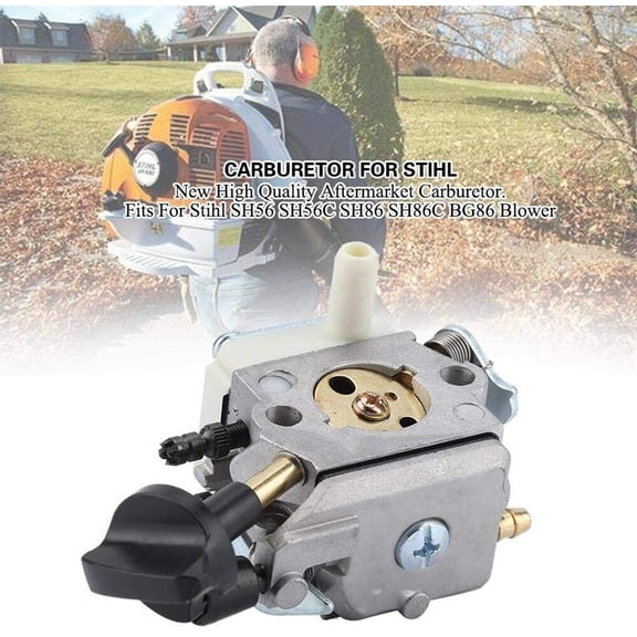 Carburetor For Stihl BG86 SH56 SH86 SH86C ZAMA C1M-S261B Leaf Blower