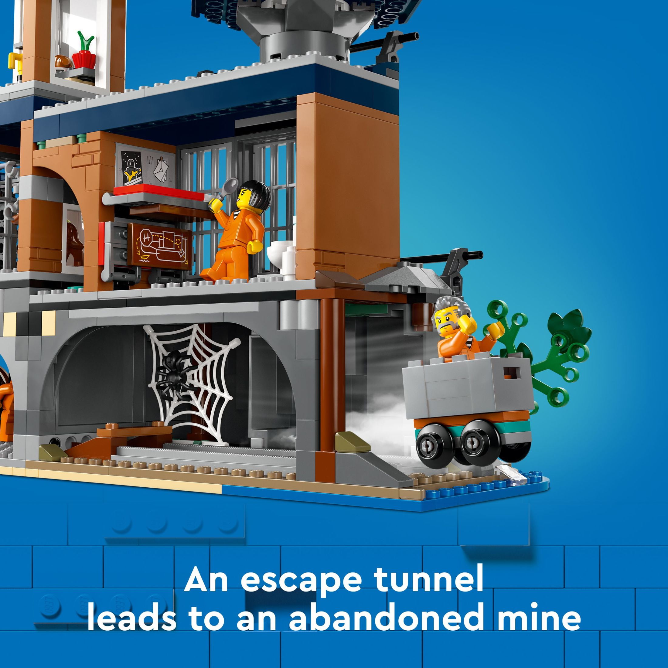 Lego jail set sale