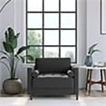 thumbnail image 2 of Hawthorne Collections Chaise d'Appoint en Tissu Transitionnel Gris Bruyère, 2 of 8