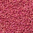 thumbnail image 2 of TOHO Round Seed Beads Japanese Seed Beads (405F) Opaque ABFrost Cherry 11/0 2.2mm Hole: 0.8mm about 1110pcs/10g, 2 of 5