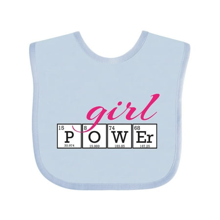 

Inktastic Girl Power Gift Baby Girl Bib