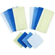 Gerber - Pre-folded Gauze Cloth Diaper 12-Pack, Blue