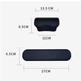 thumbnail image 2 of Motorcycle Trunk Backrest Accessories Passenger Backrest Pad Motorbike Seats Backrest PU Rear Trunk Backrest Pad For Riding, 2 of 6