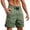 Army Green#quick dry athletic shorts, variant on DDAPJ pyju Mens Quick Dry Athletic Shorts Lightweight Drawstring Gym Workout Shorts Side Split Casual Golf Running Shorts with Zipper Pockets Black M