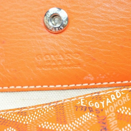 Goyard Goyardine Chevron St Louis With Pouch 870681 Orange