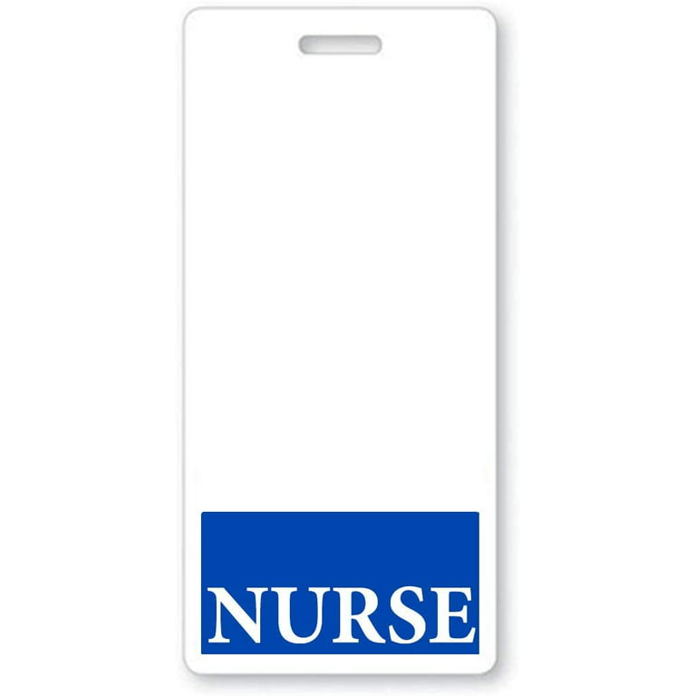 Plifal Nurse Badge Buddy Card Nursing Accessories Glitter Horizontal Badge  Identification Tags