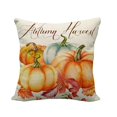 thumbnail image 2 of Skegnu Outdoor Pillows 1PC Halloween Thanksgiving Linen Pillowcase Cushion Cover Throw Pillow Inserts for Bedding on Clearance, 2 of 3