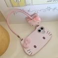 thumbnail image 5 of Hello Kitty Mobile Phone Case for Anime Sanrio Cute Portable Phone Case for iPhone 17 16 15 14 13/pro/pro max Gifts, 5 of 13