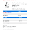 thumbnail image 2 of Fuel Pump and Sender Assembly - Compatible with 1990 - 1997 Ford F-250 1991 1992 1993 1994 1995 1996, 2 of 2