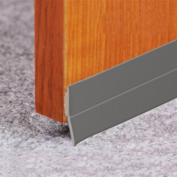Iumwxz Transparent Windproof Sealing Strip Bar Door Sealing Strip 100x3.5x0.5 home tool Gray Rubber Festival Gift