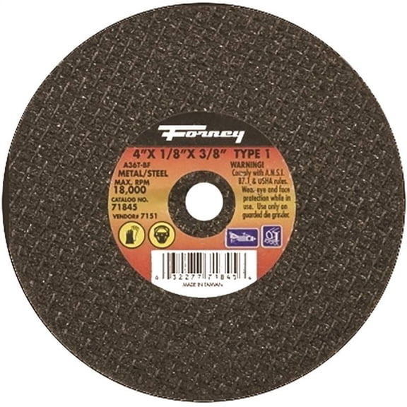 CUT-OFF WHEEL 4X1/8X3/8