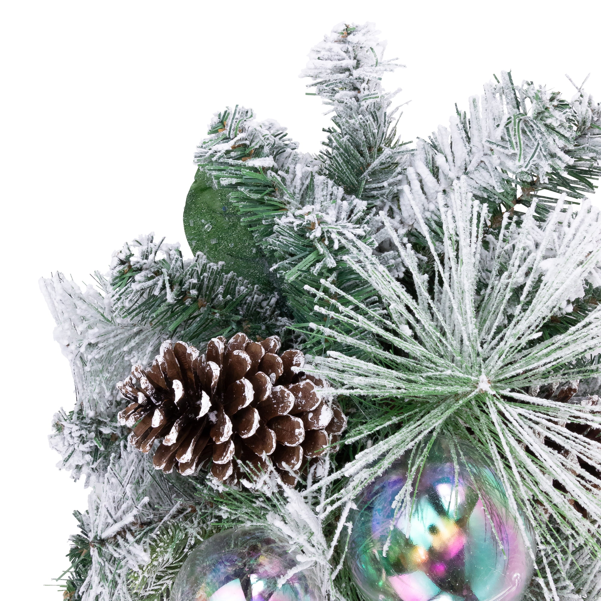 Northlight Pine Artificial Christmas Teardrop Swag - Thumbnail 5