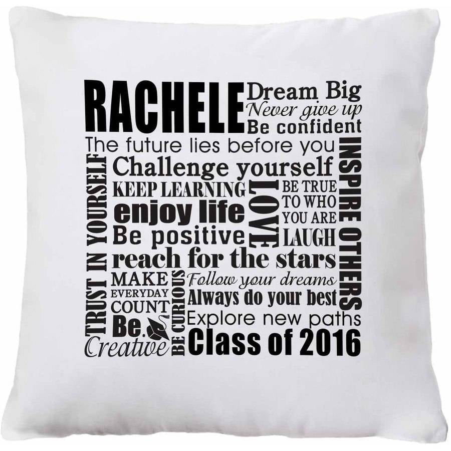 Download Personalized Dream Big Graduation Pillow Walmart Com Walmart Com