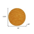 thumbnail image 2 of HomeRoots 4' X 4' Sunburst Round Non Skid Indoor Outdoor Area Rug, 2 of 5