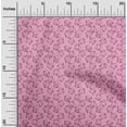 thumbnail image 2 of oneOone Silk Tabby Light Pink Fabric Floral Ditsy Quilting Supplies Print Sewing Fabric By The Yard 42 Inch Wide, 2 of 4