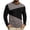Gray, variant on Casual Color Blocked Shirts for Men Long Sleeve Moisture Wicking Workout Sweatshirts Comfy Tee, L