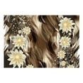 thumbnail image 3 of Tiptophomedecor Floral Wallpaper Wall Mural - Depths Of Bronze, 3 of 4