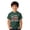 AA~Green376, variant on Boys Independence Day Tshirt Short Sleeve Crew Neck T Shirt Summer Tee, Sizes 6-7