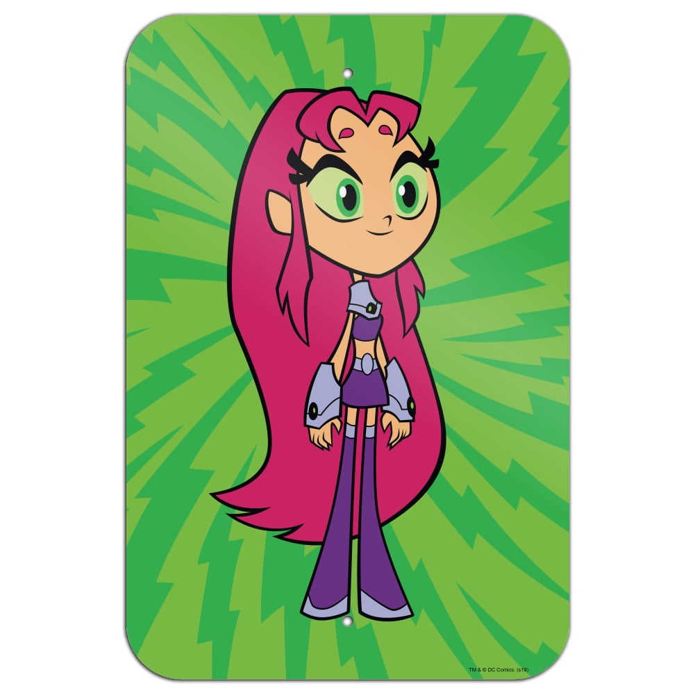 Teen Titans Go! Starfire Home Business Office Sign