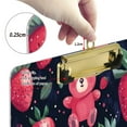 thumbnail image 4 of Acrylic Writing Tablet,Cute Strawberry Bear12.5"×9"Rectangular One-sided Printed Clear Acrylic Writing Tablet., 4 of 8
