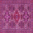 thumbnail image 1 of Ahgly Company Indoor Square Persian Pink Traditional Area Rugs, 5' Square, 1 of 4