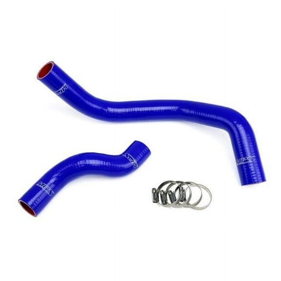 HPS Blue Reinforced Silicone Radiator Hose Kit Coolant for Nissan 89-98 240SX w/ SR20DET
