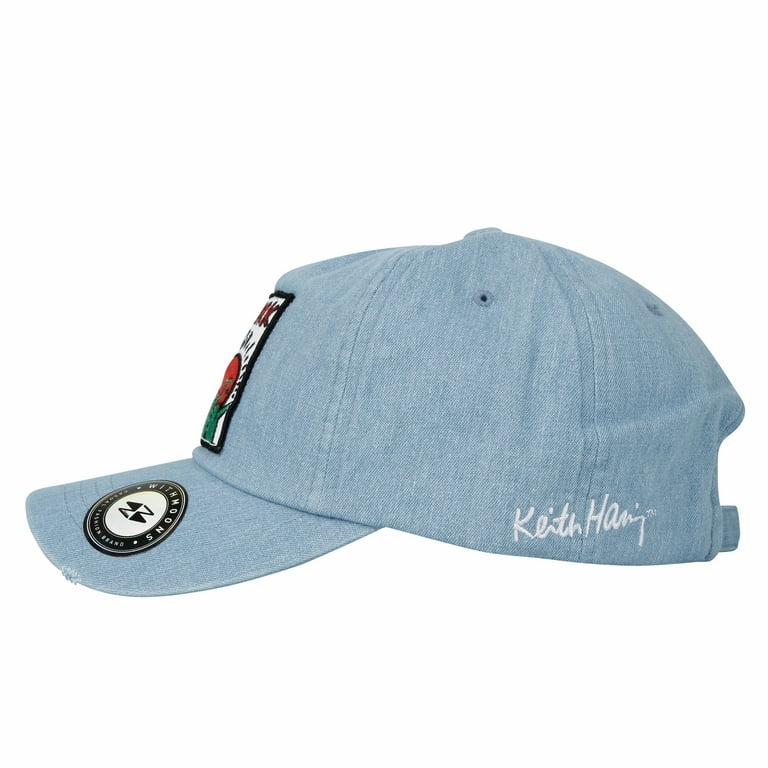 WITHMOONS Keith Haring Baseball Cap Pop Art New York Patch