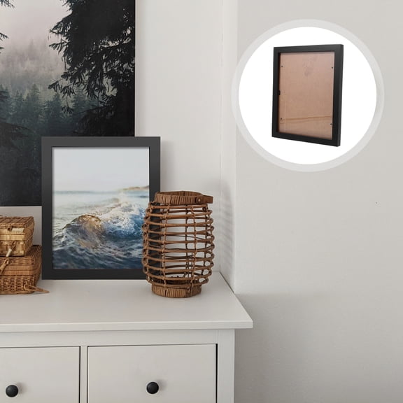 BESTYASH Black Wooden Photo Frame for Home Use Decorative Tabletop Picture Frame
