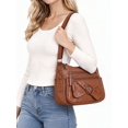 thumbnail image 3 of Deago Crossbody Bags for Women Pocketbooks Soft PU Leather Ladies Purses and Handbags Multi Pocket Shoulder Bag with Adjustable Strap, 3 of 10