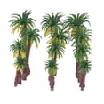 thumbnail image 4 of 24PCS 1: 65-1: 150 Escala Modelo de palmera y árbol de coco Diseño de paisaje de carretera Macarena Diseño del árbol del paisaje del paisaje, 4 of 8